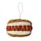 Hello Honey® Handmade Wool Felt Hot Dog Ornament